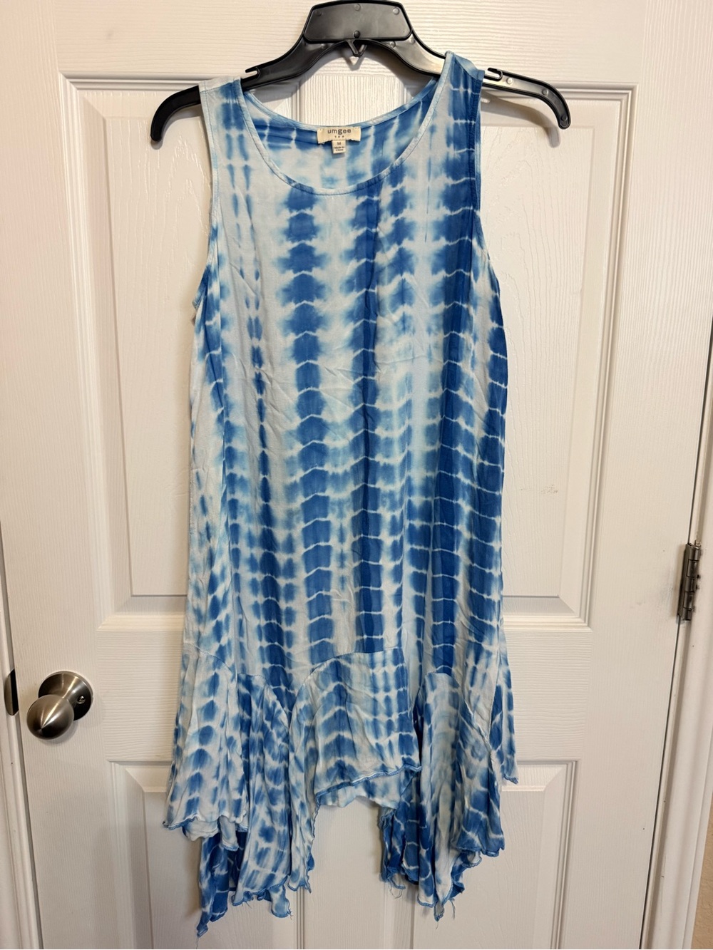 Umgee Women's Blue Tie-Dye Dress